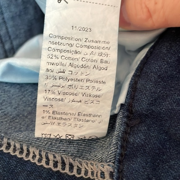 SHEIN curve size 3X straight leg jeans with 5 pockets. - Picture 8 of 9